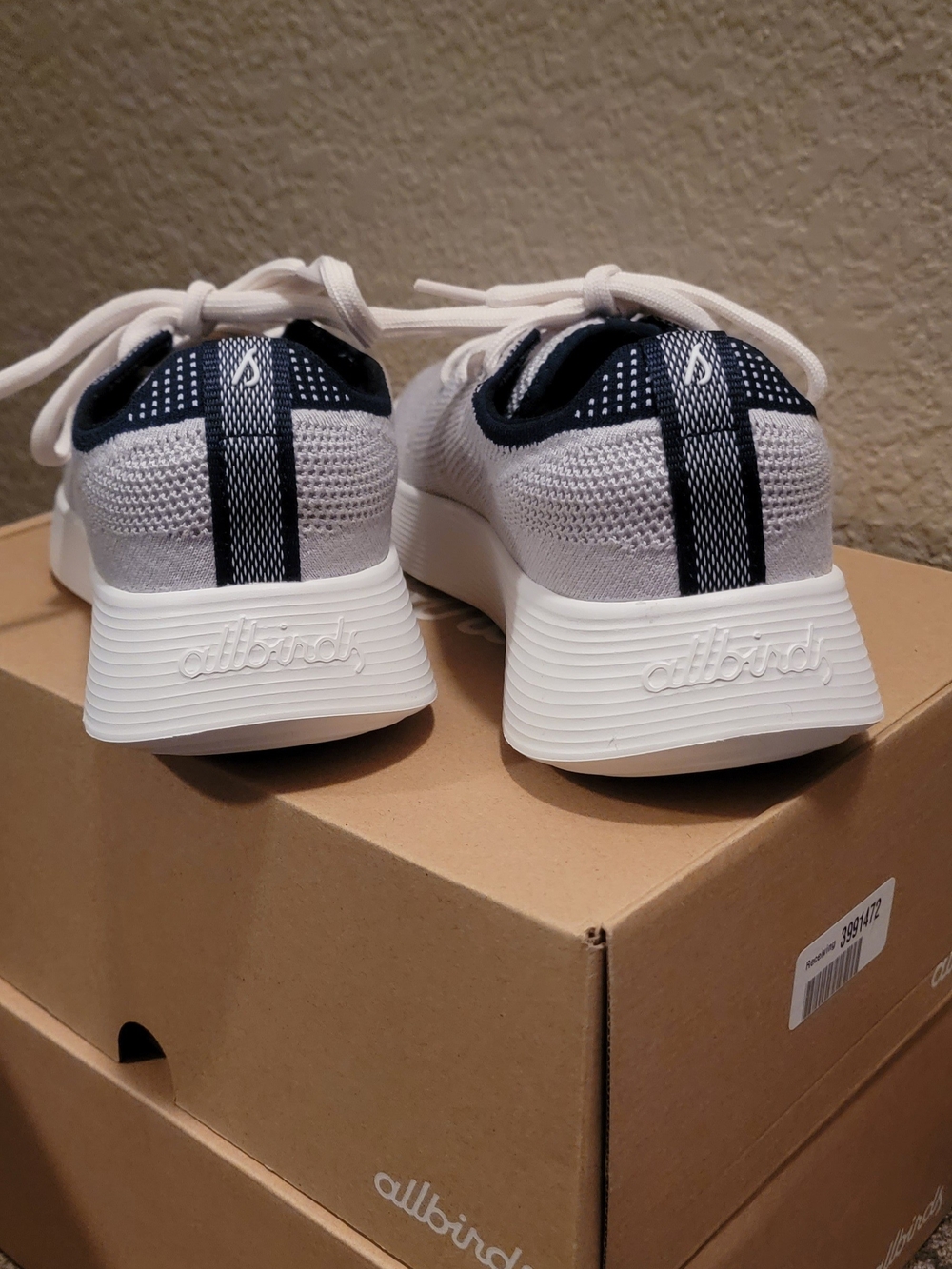 Brand New Allbirds White Tree Runner Go Shoes!